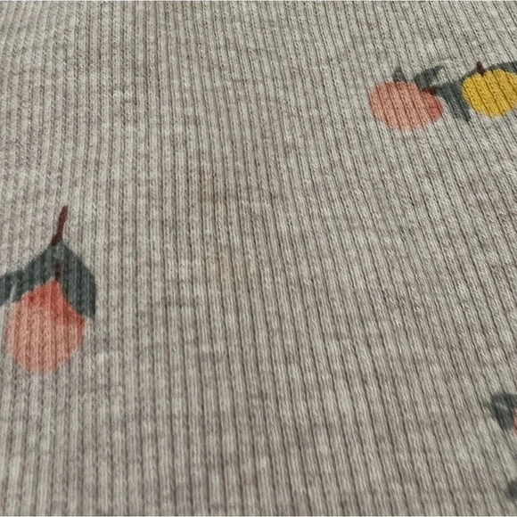 H&M kids matching set ribbed tshirt shorts neutral toddler - Picture 6 of 9